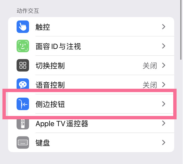 玛曲苹果14维修店分享iPhone14 Plus侧键双击下载功能关闭方法 